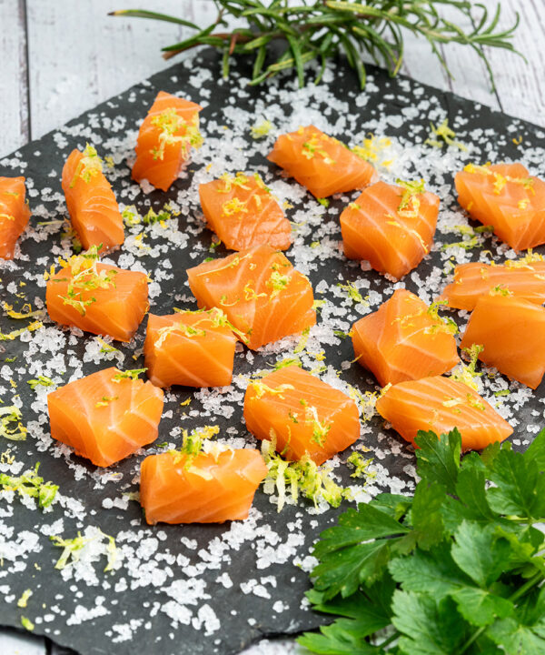 Cubes de saumon fumé apero (500g) – Image 2